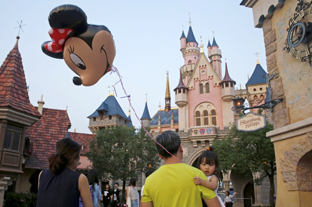 Hong Kong Disneyland, Sept. 11, 2015. (AP/Kin Cheung)