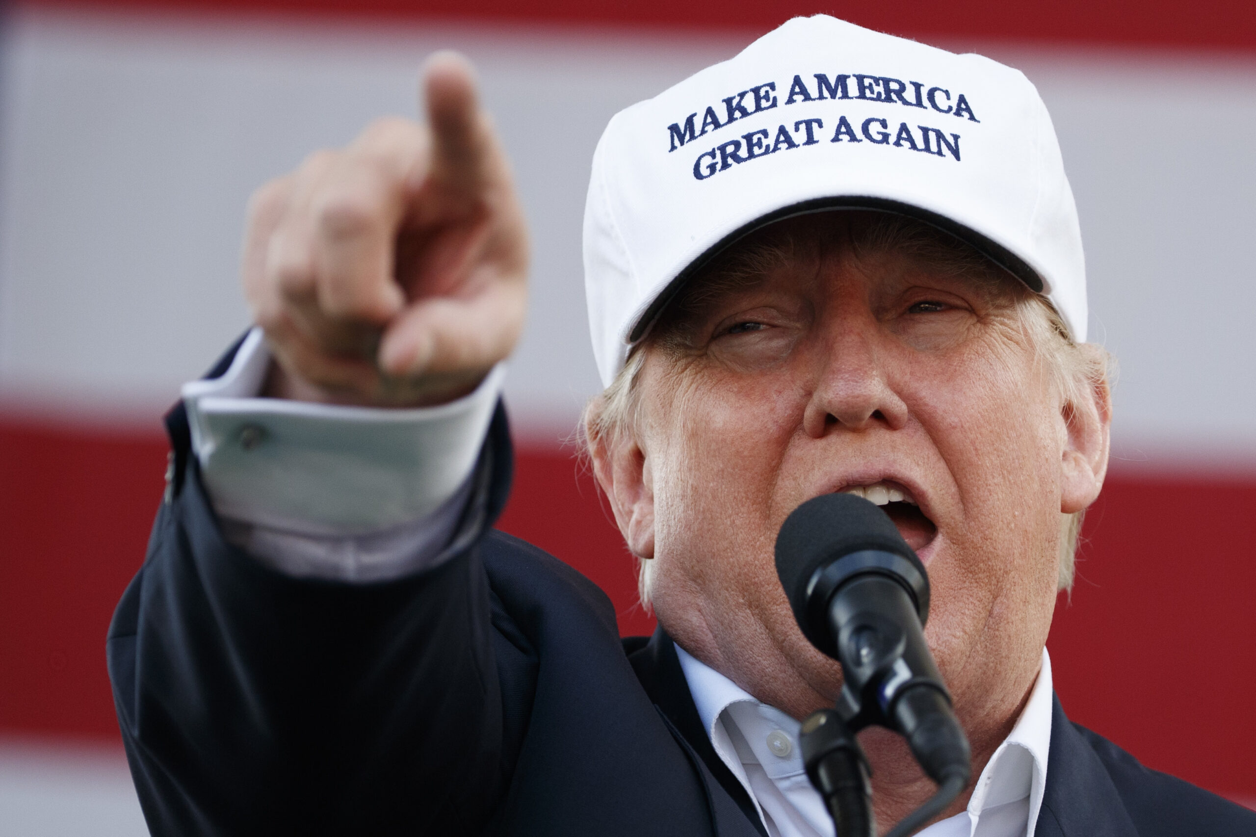 FILE - In this Wednesday, Nov. 2, 2016 file photo, Republican presidential candidate Donald Trump speaks during a campaign rally in Miami. Outraged claims of voting fraud are no longer only a regular part of elections in unsteady, young democracies - they’re increasingly being made in established democratic countries by populist politicians who question the fairness of the voting process - and with it the validity of representation by and for the people. At the final debate of the U.S. presidential election, Donald Trump refused to commit to honor the result of the Nov. 8 vote. But he’s not the only example of a politician casting doubt on the fairness of the democratic system in countries where it is the norm. (AP)