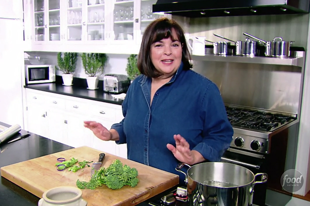 Ina Garten in "Barefoot Contessa" (Food Network)