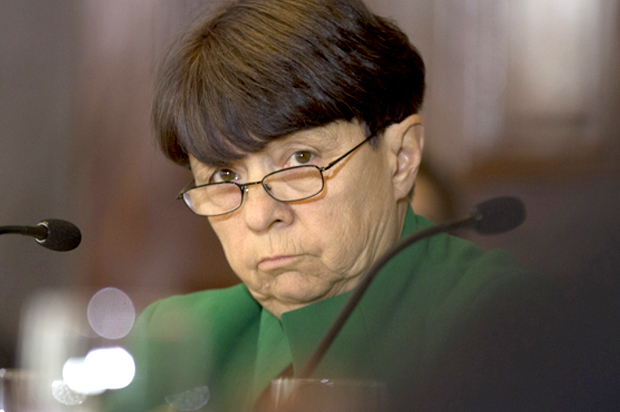 Securities and Exchange Commission (SEC) Chair Mary Jo White (AP/Carolyn Kaster)