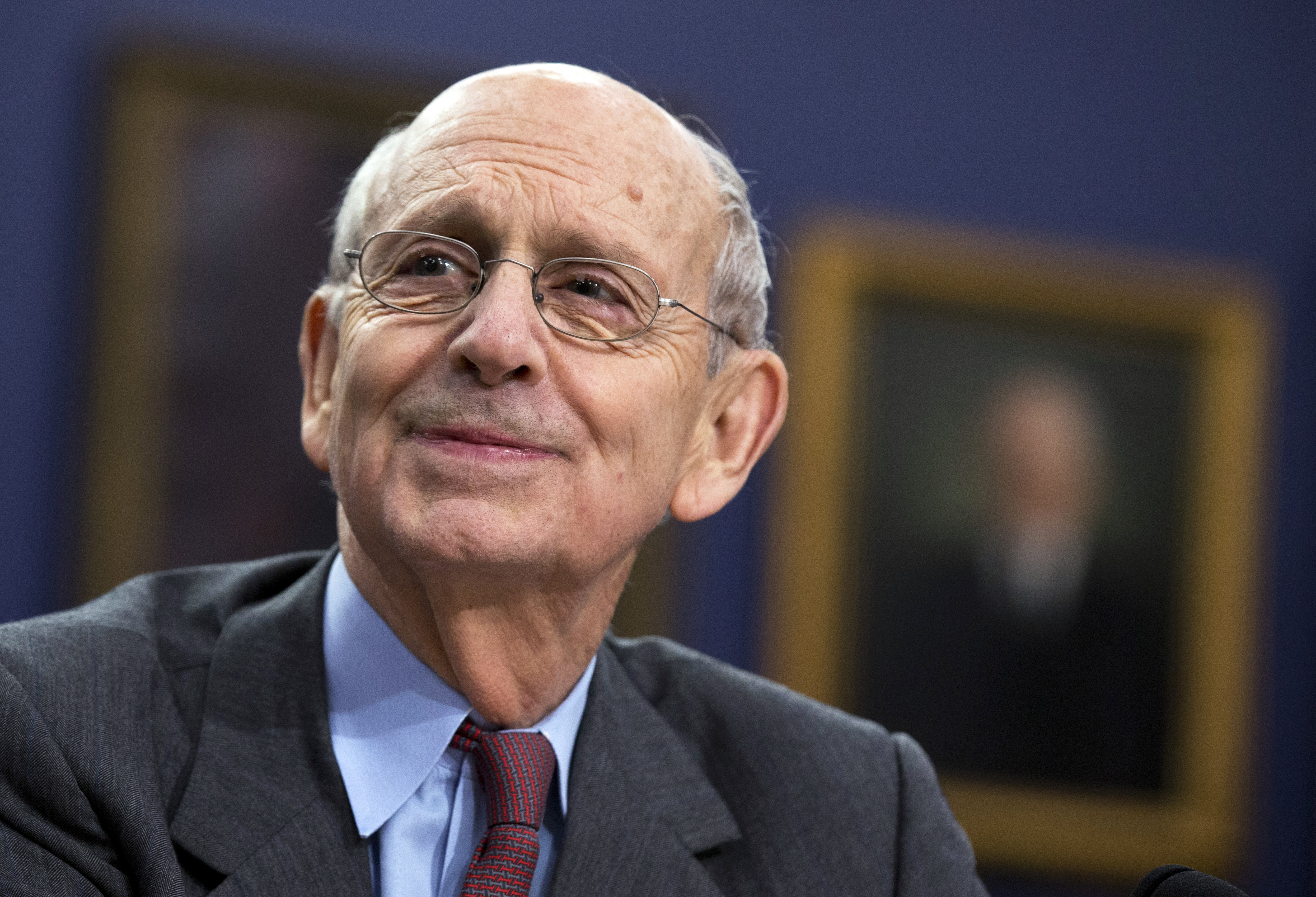FILE - In this March 23, 2015 file photo, Supreme Court Associate Justice Stephen Breyer testifies on Capitol Hill in Washington. An Alabama death row inmate may be alive today because a transgender Virginia high school student was denied the use of the bathroom of his choice this year. The two seemingly unrelated cases have one thing in common: In each, a Supreme Court justice switched sides to provide a needed fifth vote to preserve the status quo.  (AP Photo/Manuel Balce Ceneta, File) (AP)