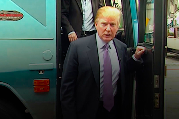 Still from the 2005 video obtained by the Washington Post