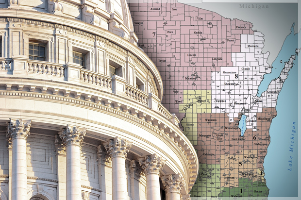 The Wisconsin State Capitol in Madison, WI. (<a href='https://www.shutterstock.com/g/Michael+Heimlich'>Michael Heimlich</a> via <a href='http://www.shutterstock.com/'>Shutterstock</a>/Salon)