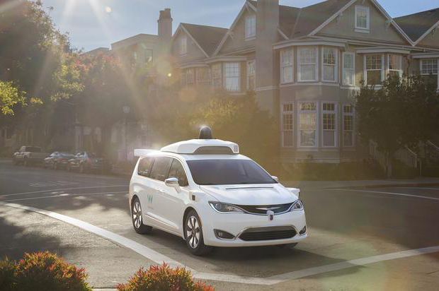 Waymo's fully self-driving Chrysler Pacifica (FCA)