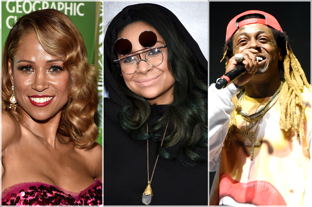 Stacey Dash; Raven Symone; Lil Wayne (Getty/Alberto E. Rodriguez/Dimitrios Kambouris/Kevin Winter)