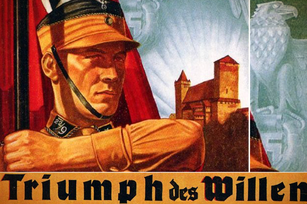 Poster art of "Triumph of the Will," 1935. (Wikimedia)