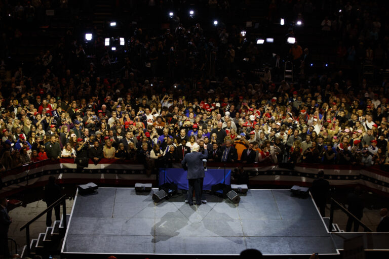 President-elect Donald Trump gestures as he speaks during a "USA Thank You" tour event, Thursday, Dec. 1, 2016, in Cincinnati. (AP)