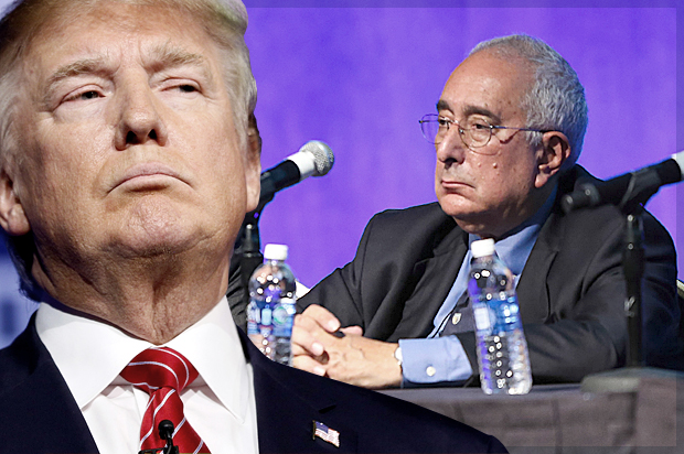 Donald Trump; Ben Stein (AP/Rick Wilking/Getty/Imeh Akpanudosen/Photo montage by Salon)