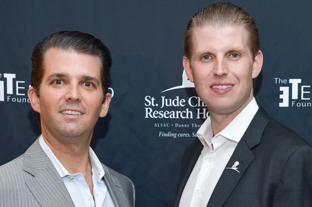Donald Trump Jr., Eric Trump (Getty/Grant Lamos IV)