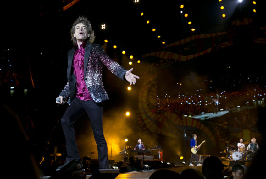 The Rolling Stones' Mick Jagger in Havana, Cuba, 2016. (AP Photo/Enric Marti)
