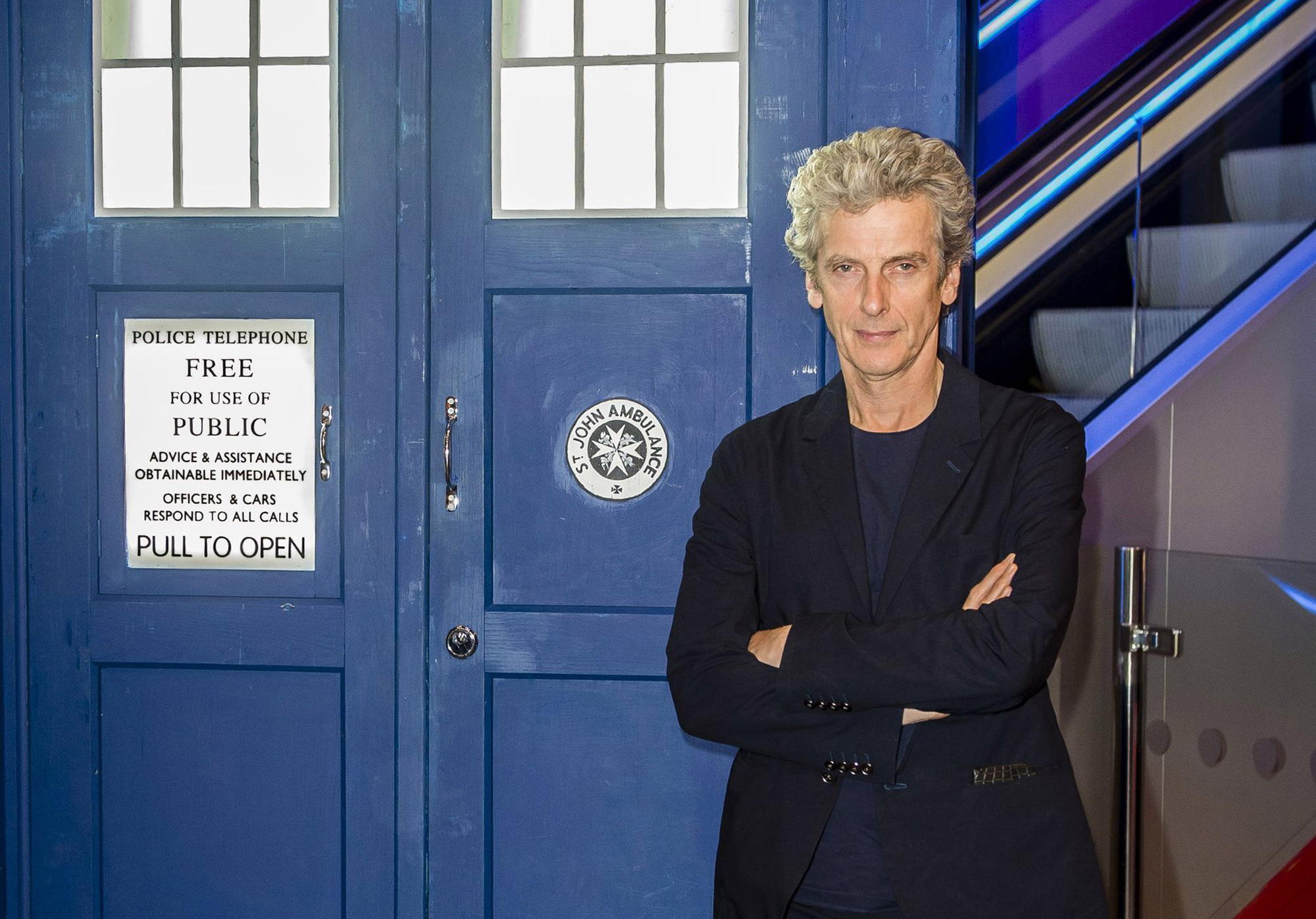FILE- This is a Sept. 10, 2015 file photo of actor Peter Capaldi posing in Cardiff, Wales. Capaldi said Tuesday, Jan. 31, 2017, he is quitting the lead role in BBC science fiction series "Doctor Who" at the end of the year. (Ben Birchall/PA via AP) (AP)