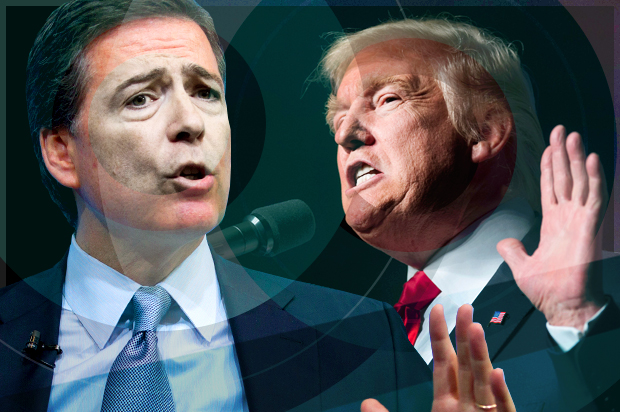 James Comey; Donald Trump (AP/Jose Luis Magana/Getty/Don Emmert/Salon)