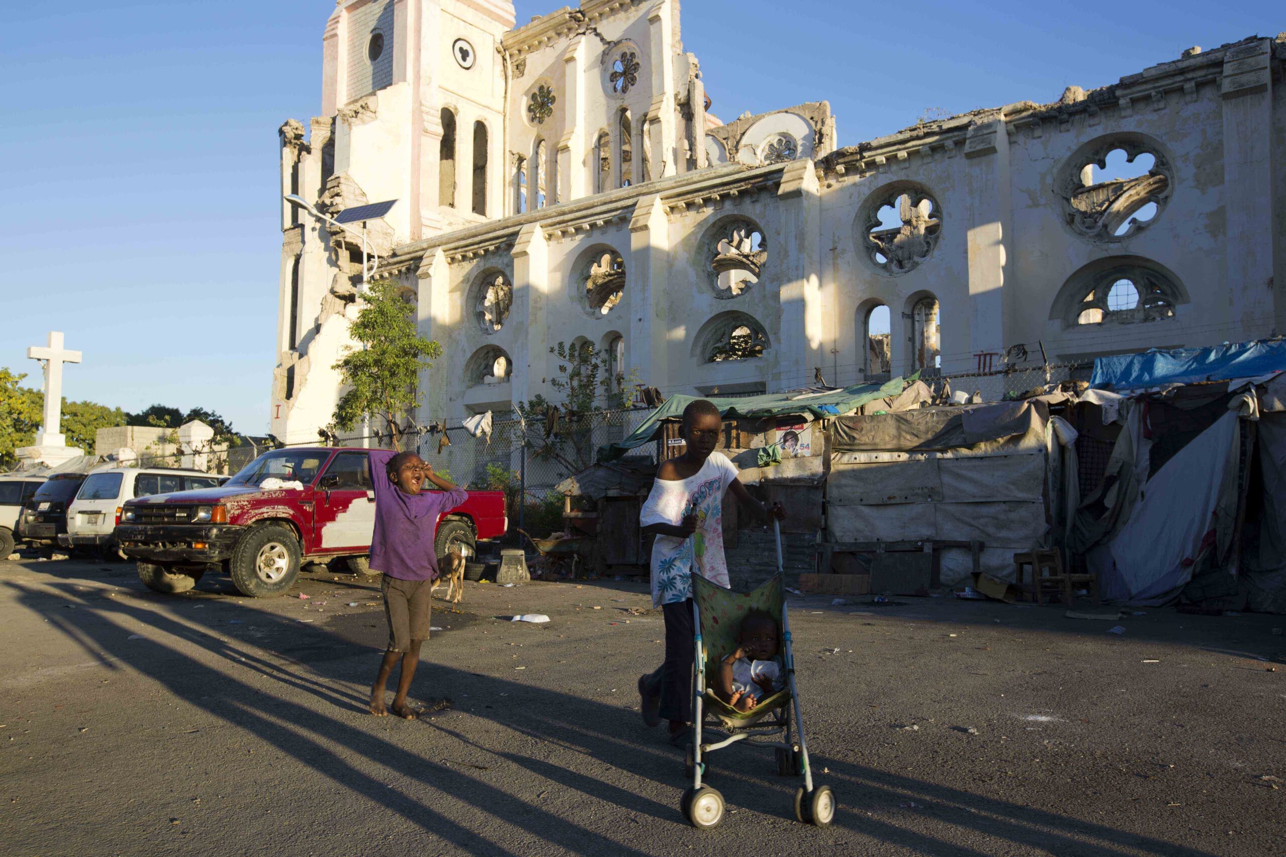 (AP Photo/Dieu Nalio Chery)
