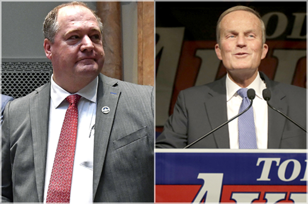 Jeff Hoover; Todd Akin (AP/Timothy D. Easley/Charlie Riedel)