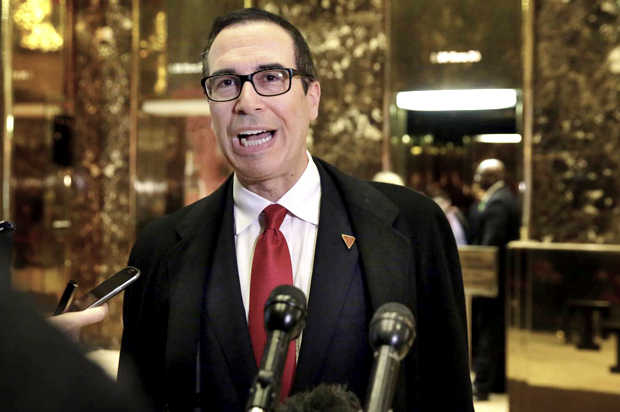 Steven Mnuchin (AP/Richard Drew)