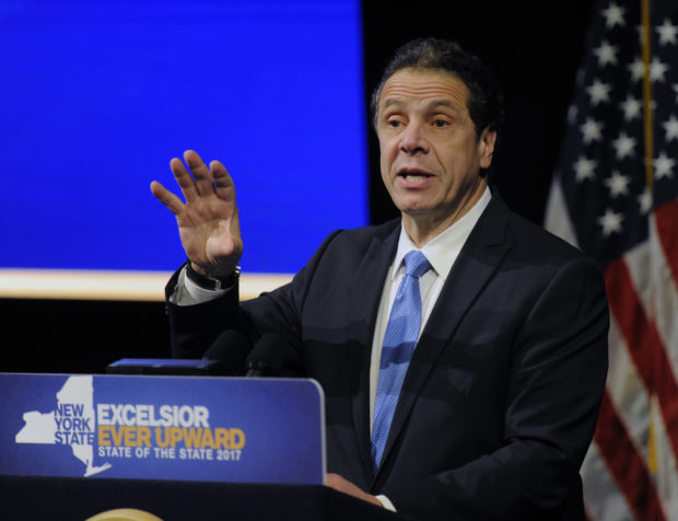 New York Gov. Andrew Cuomo (AP Photo/Hans Pennink, File) (AP/Hans Pennink)