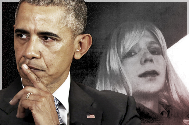 Barack Obama; Chelsea Manning (Reuters/Kevin Lamarque/AP/Salon)