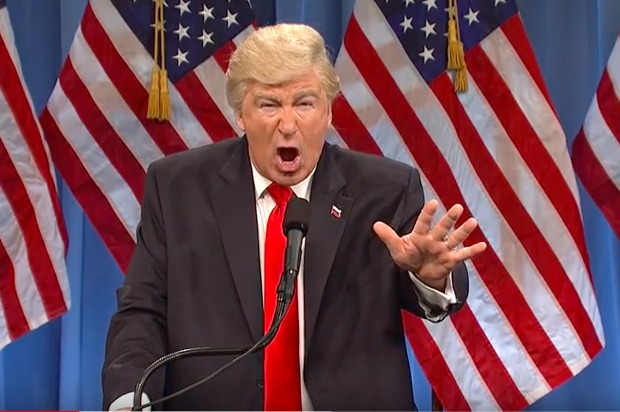 Alec Baldwin's Donald Trump wants to talk first