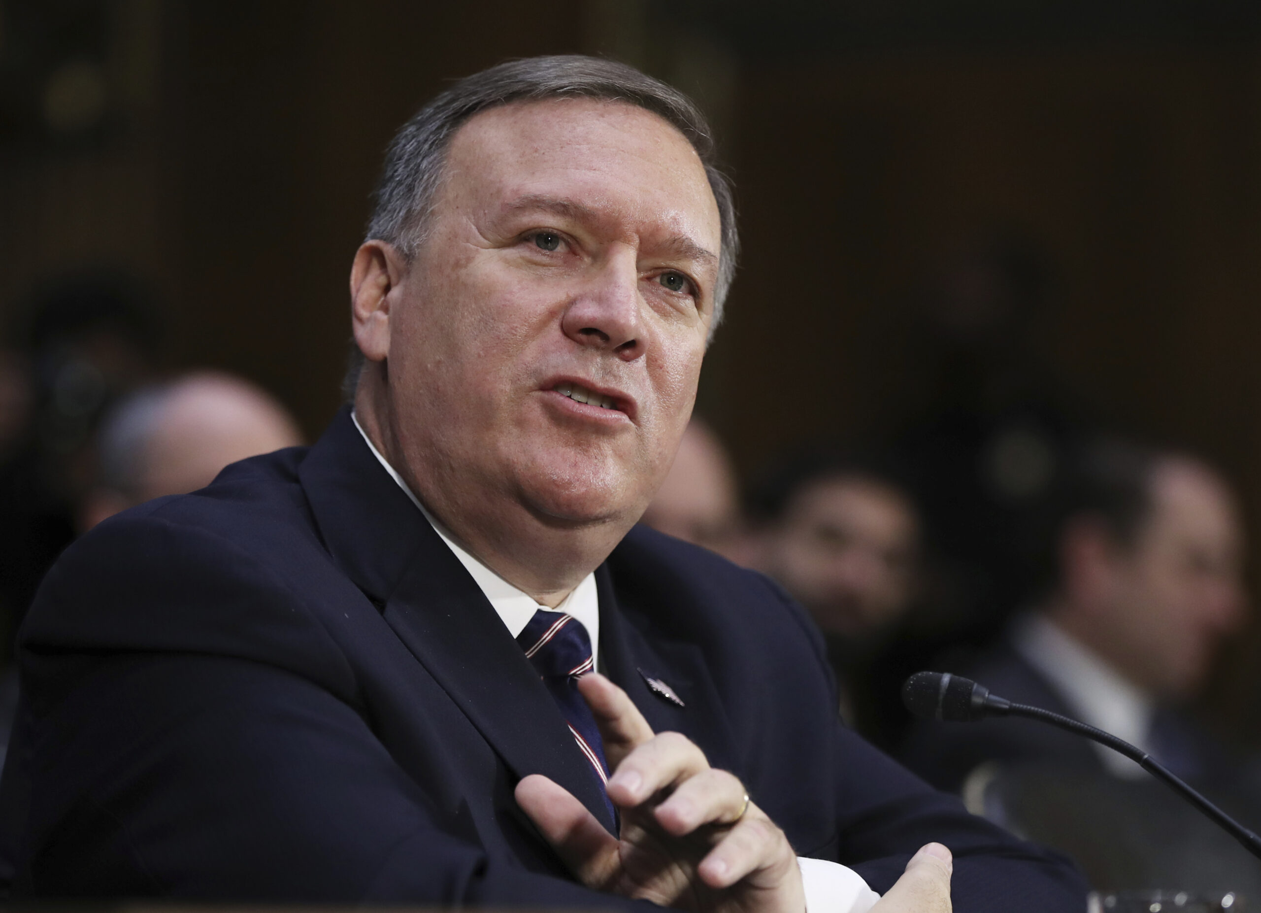 CIA Director Michael Pompeo left an empty house seat up for special election 4/11 (AP)