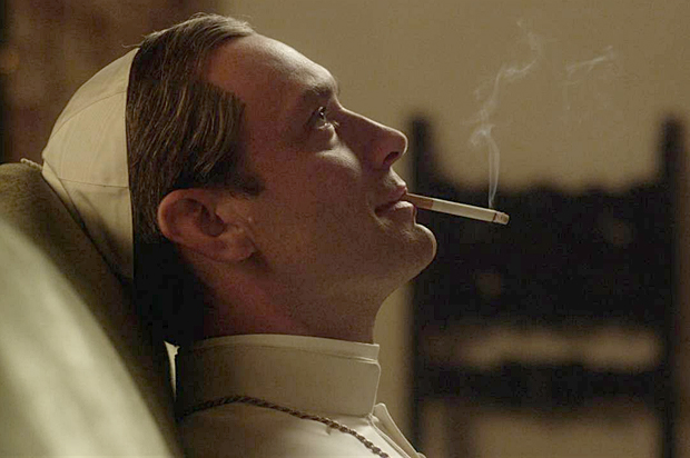 Jude Law in "The Young Pope." (HBO)