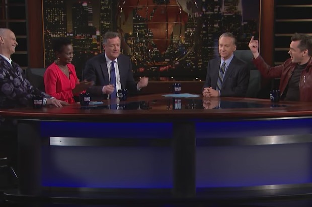 Bill Maher and guests argue about Trump policies on 2.10.17