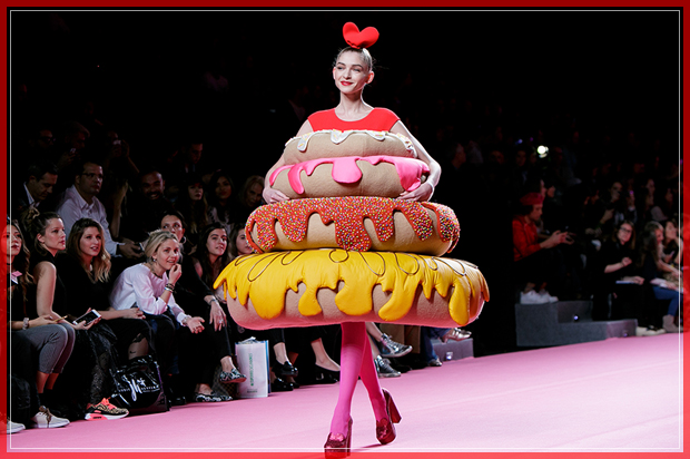 MADRID, SPAIN - FEBRUARY 17:  A model walks the runway at the Agatha Ruiz de La Prada show during the Mercedes-Benz Madrid Fashion Week Autumn/Winter 2017 at Ifema on February 17, 2017 in Madrid, Spain.  (Photo by Pablo Cuadra/Getty Images) (Getty Images)