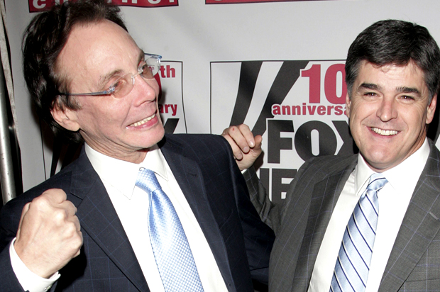 FOX News Correspondents Alan Colmes and Sean Hannity (Getty/Peter Kramer)