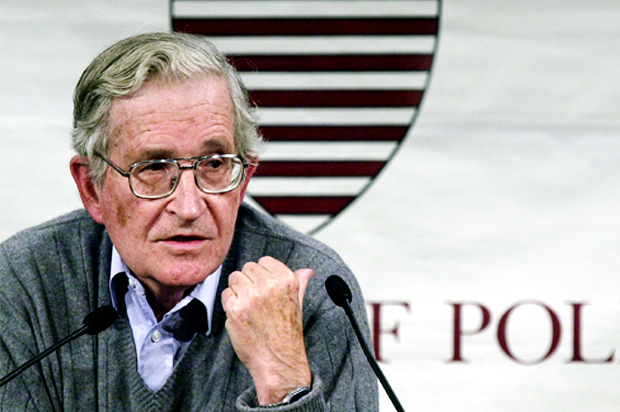 Noam Chomsky (Getty/William B. Plowman)