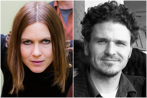 Juliana Hatfield; Dave Eggers (American Laundromat Records/Johnny Anguish/Knopf/Michelle Quint)