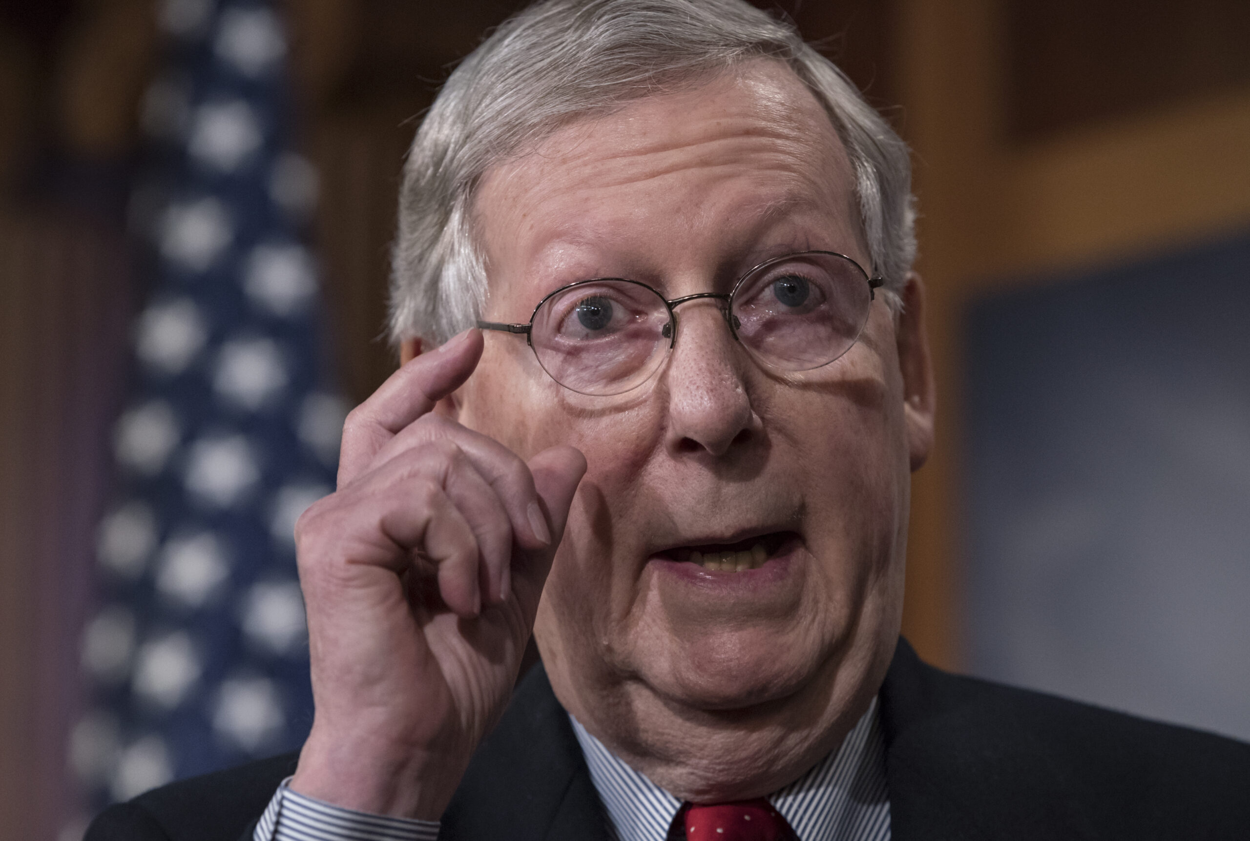 Senate Majority Leader Mitch McConnell of Ky. (AP Photo/J. Scott Applewhite) (AP)