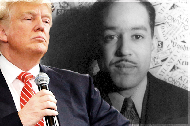 Donald Trump; Langston Hughes (Library Of Congress)