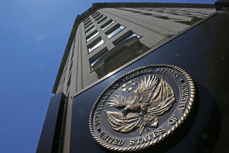 FILE - In this June 21, 2013 file photo, the Veterans Affairs Department in Washington. (AP Photo/Charles Dharapak, File)