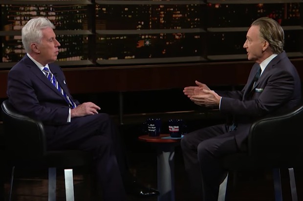Bill Maher talks Russian influence with Jeffrey Lord on Real Time 3.4.17