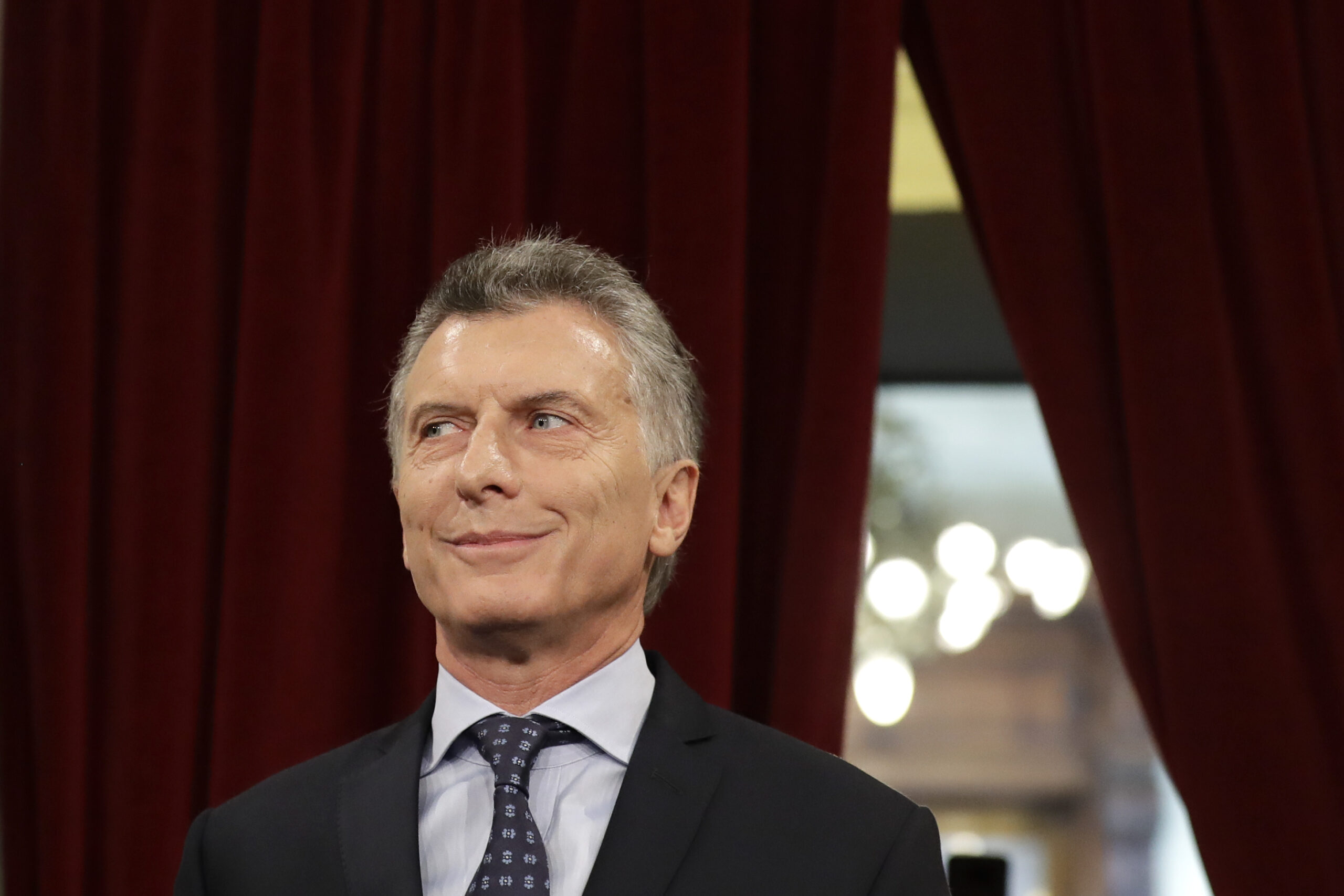 Argentina's President Mauricio Macri arrives to open the 2017 session of Congress and give the annual State of the Nation address in Buenos Aires, Argentina, Wednesday, March 1, 2017. (AP Photo/Victor R. Caivano) (AP)