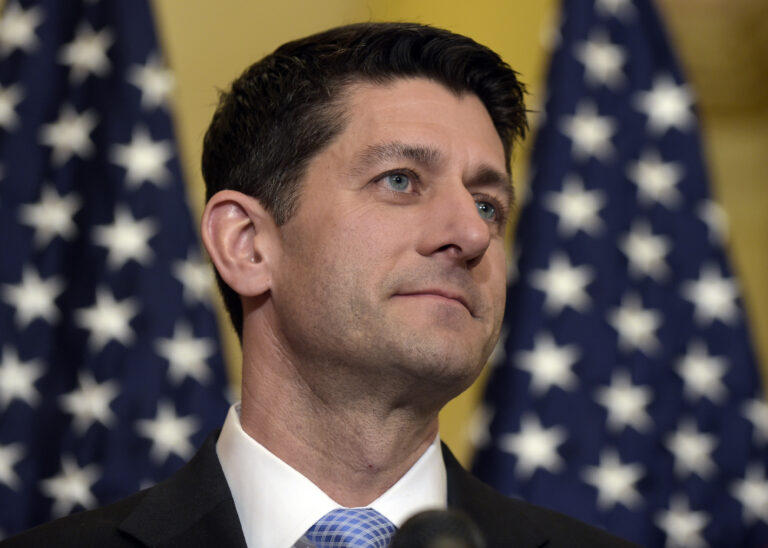 House Speaker Paul Ryan of Wis., speaks during a news conference on the American Health Care Act on Capitol Hill in Washington, Tuesday, March 7, 2017. (AP Photo/Susan Walsh) (AP)