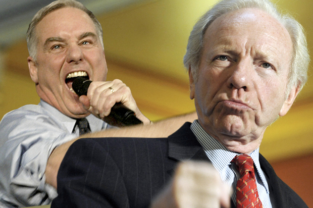 Howard Dean; Joe Lieberman (AP/Paul Sancya/Jessica Hill/Photo montage by Salon)