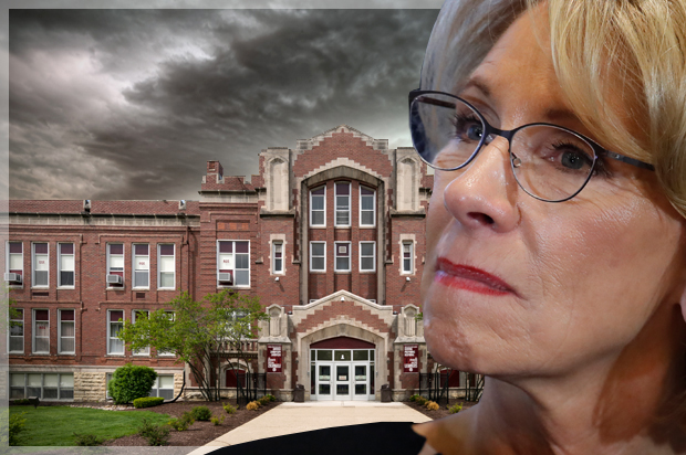 Betsy DeVos (AP/Manuel Balce Ceneta/<a href='http://www.shutterstock.com/gallery-519559p1.html'>Nagel Photography</a> via <a href='http://www.shutterstock.com/'>Shutterstock</a>/Salon)