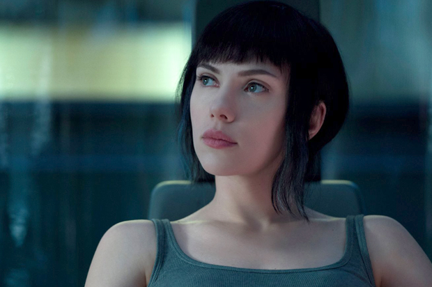 Scarlett Johansson in "Ghost in the Shell" (Paramount Pictures)