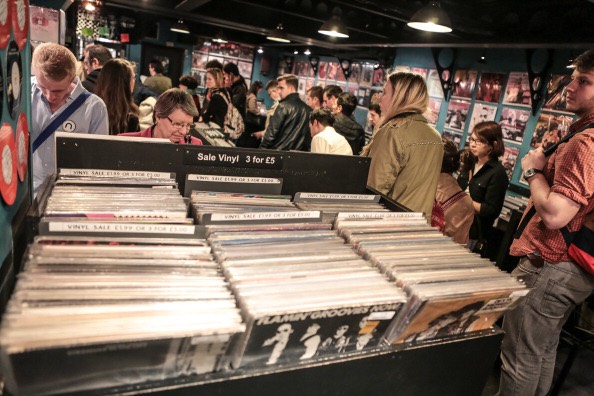 Sister Ray Store on Record Store Day in Berwick Street, London, England. ((Photo by Christie Goodwin/Redferns via Getty Images))