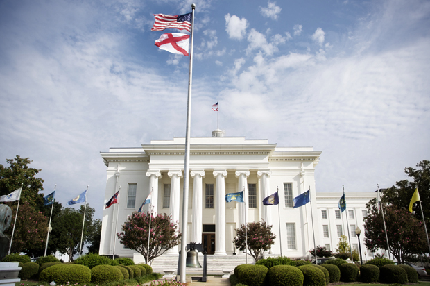 The Alabama State House Capitol in Montgomery, Alabama (Getty/eyecrave)