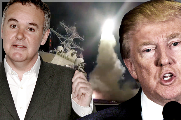 Adam Curtis; Donald Trump (Getty/Scott Gries/Mandel Ngan/AP/Photo montage by Salon)