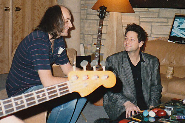 Mick Fleetwood, Lindsey Buckingham (courtesy of Greg Droman)
