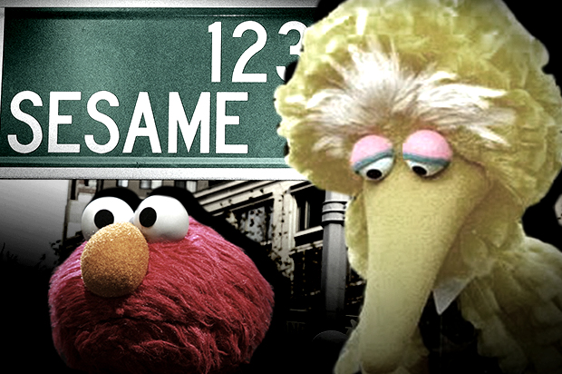 Elmo and Big Bird (Getty images/Frazer Harrison/Jamal Wilson/Astrid Stawiarz)