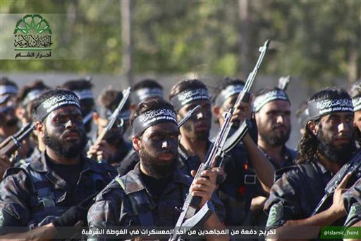 (Ahrar al-Sham via AP, File)