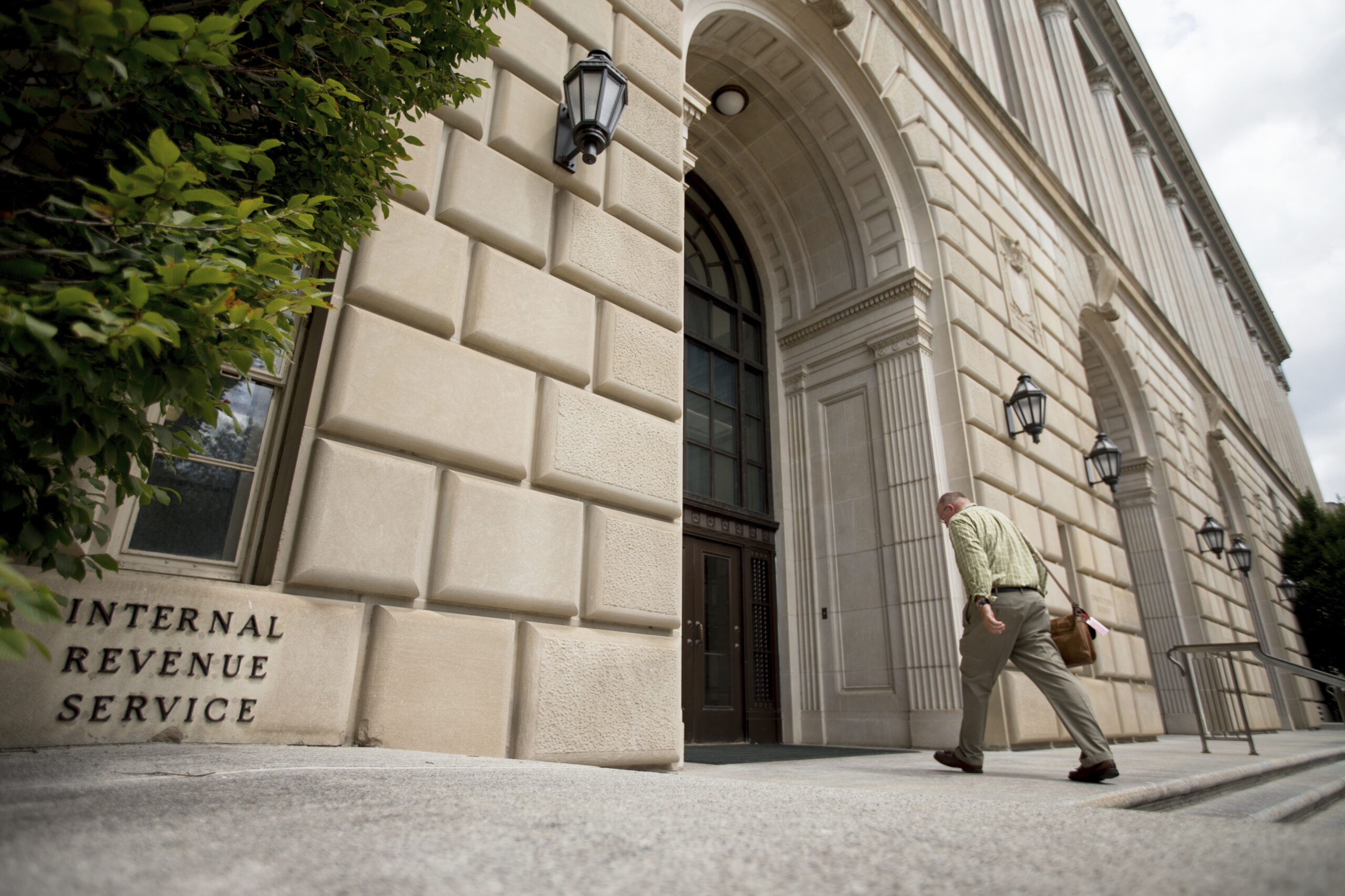 In this photo taken Aug. 19, 2015, the Internal Revenue Service Building in Washington. Tax Day is an opportunity for Democratic lawmakers and activists to hit the streets Saturday, April 15, 2017,  at protests around the country and demand President Donald Trump release his tax returns (AP Photo/Andrew Harnik) (AP)