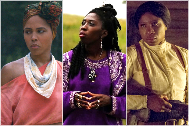 Amirah Vann; Queen Quet ; Aisha Hinds (WGN America/Queen Quet/WGN America)