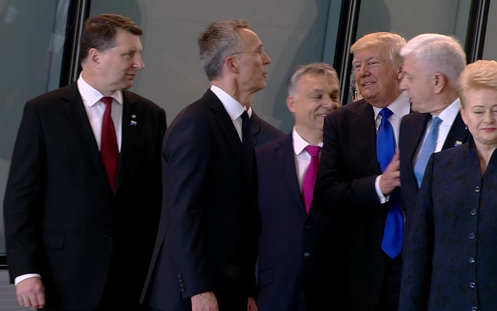 (NATO TV via AP)