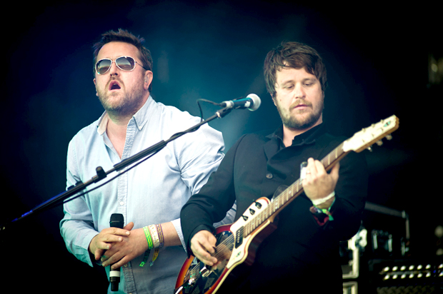 Guy Garvey and Mark Potter of Elbow (Getty/Ian Gava)