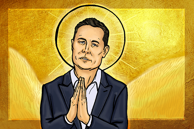 Elon Musk. (Salon/Flora Thevoux)