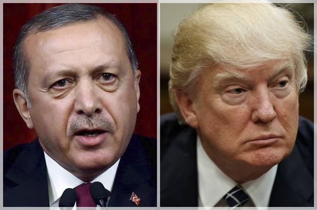 Recep Tayyip Erdogan; Donald Trump (AP/Kayhan Ozer Presidential Press Service/Evan Vucci)